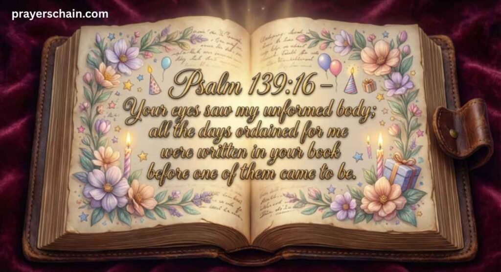 Bible Verses for Birthdays – Prayers