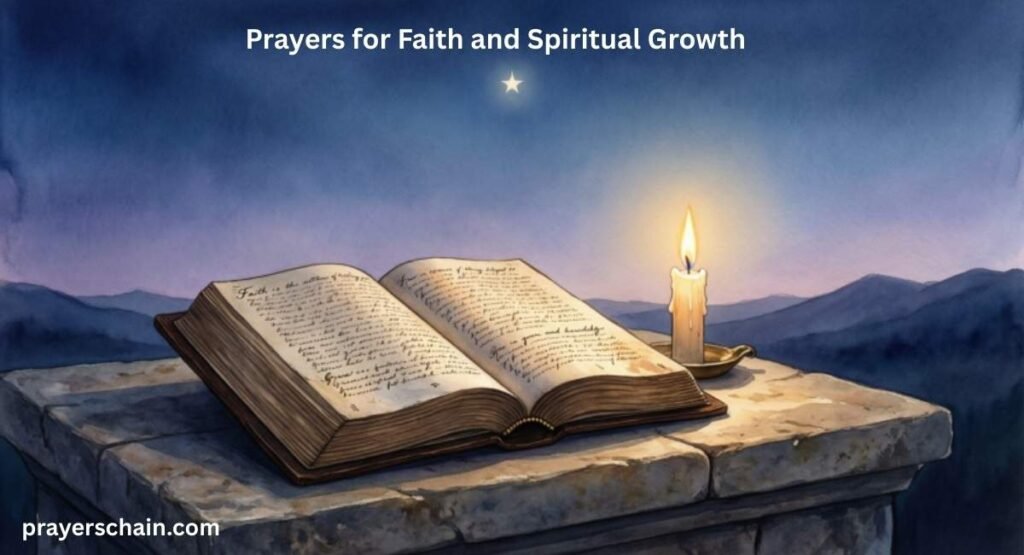 Prayers for Faith and Spiritual Growth