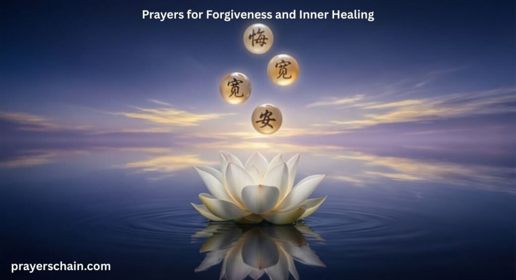 Prayers for Forgiveness and Inner Healing