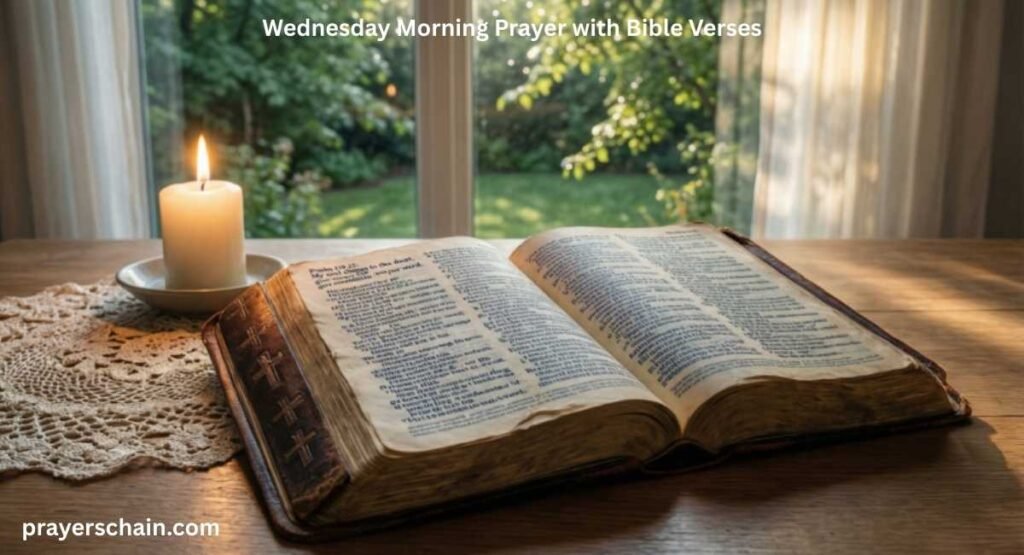 Wednesday Morning Prayer with Bible Verses