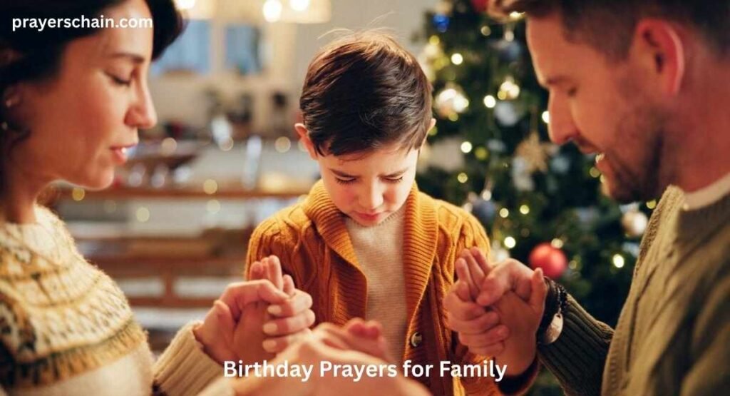 Birthday Prayers for Family