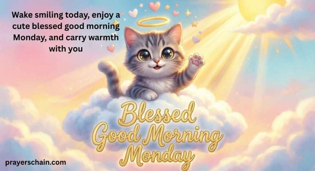 Cute Blessed Good Morning Monday