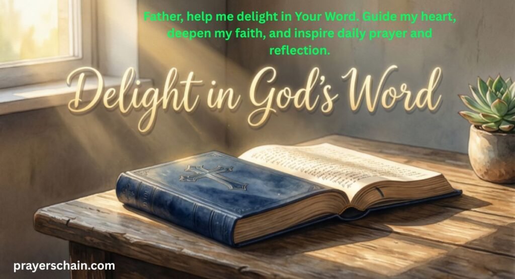 Delight in God’s Word