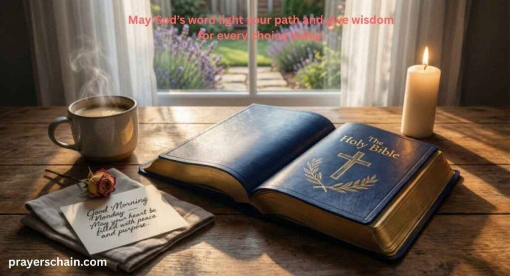 Good Morning Monday Bible Verses