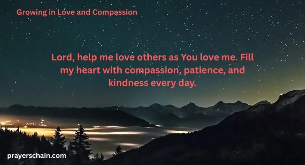 Growing in Love and Compassion