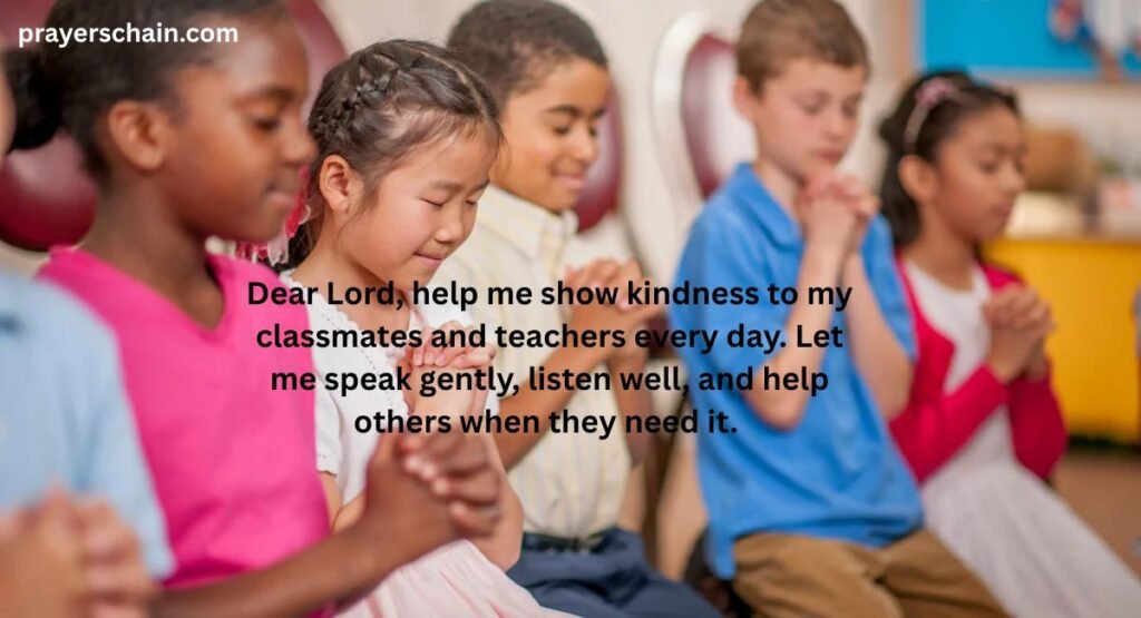 Kindness Prayer For School