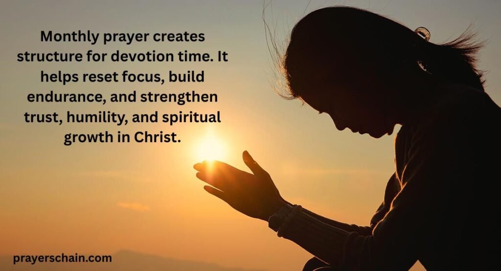 Monthly Prayer