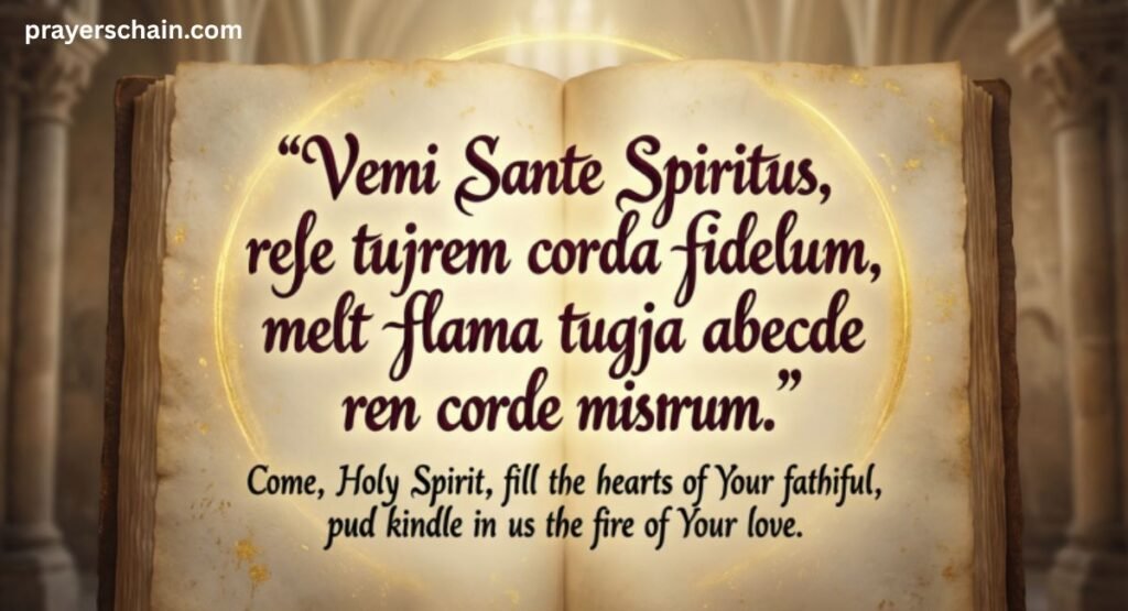 Most Powerful Prayer to the Holy Spirit Bible Verse