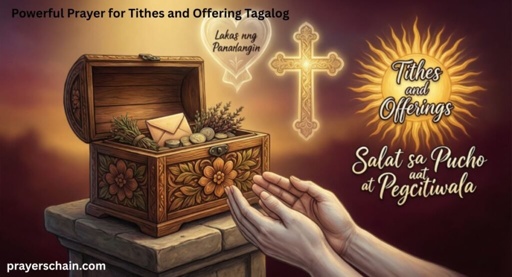 Powerful Prayer for Tithes and Offering Tagalog