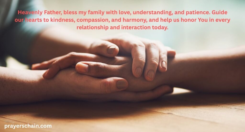 Prayer for Family and Relationships