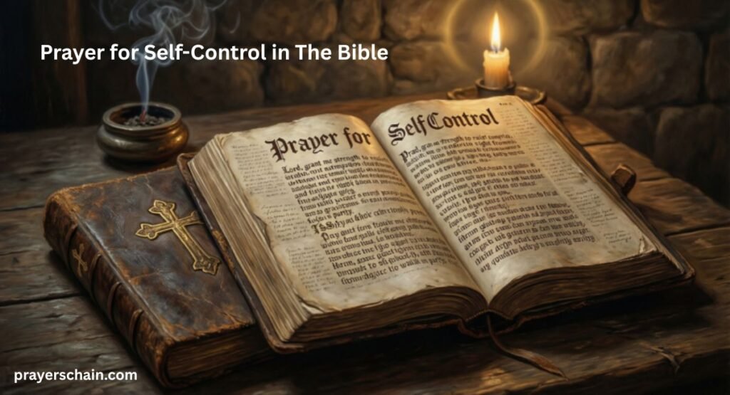 Prayer for Self-Control in The Bible