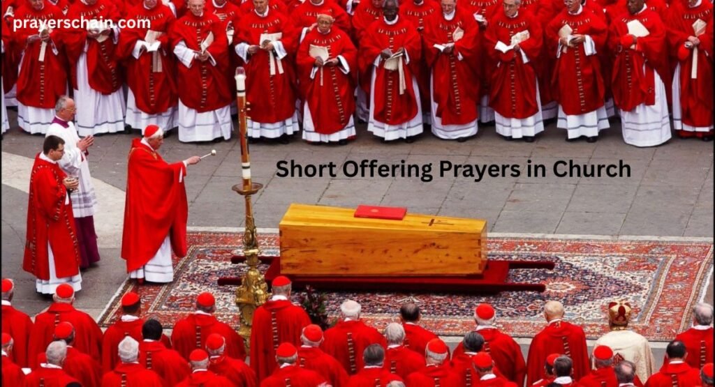 Short Offering Prayers in Church