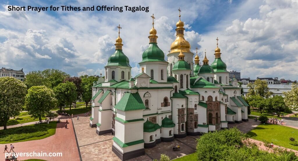 Short Prayer for Tithes and Offering Tagalog