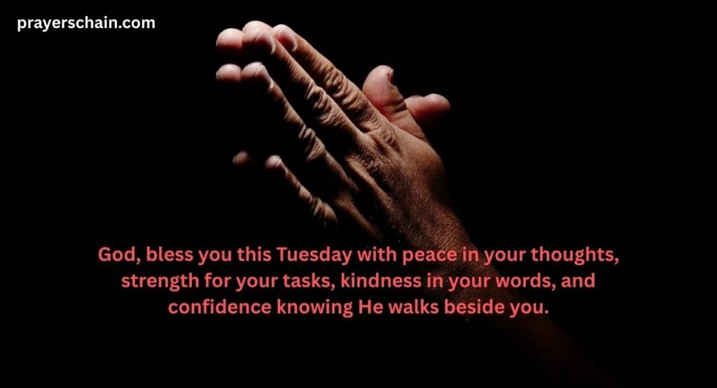 Tuesday Morning Prayer in Text Messages