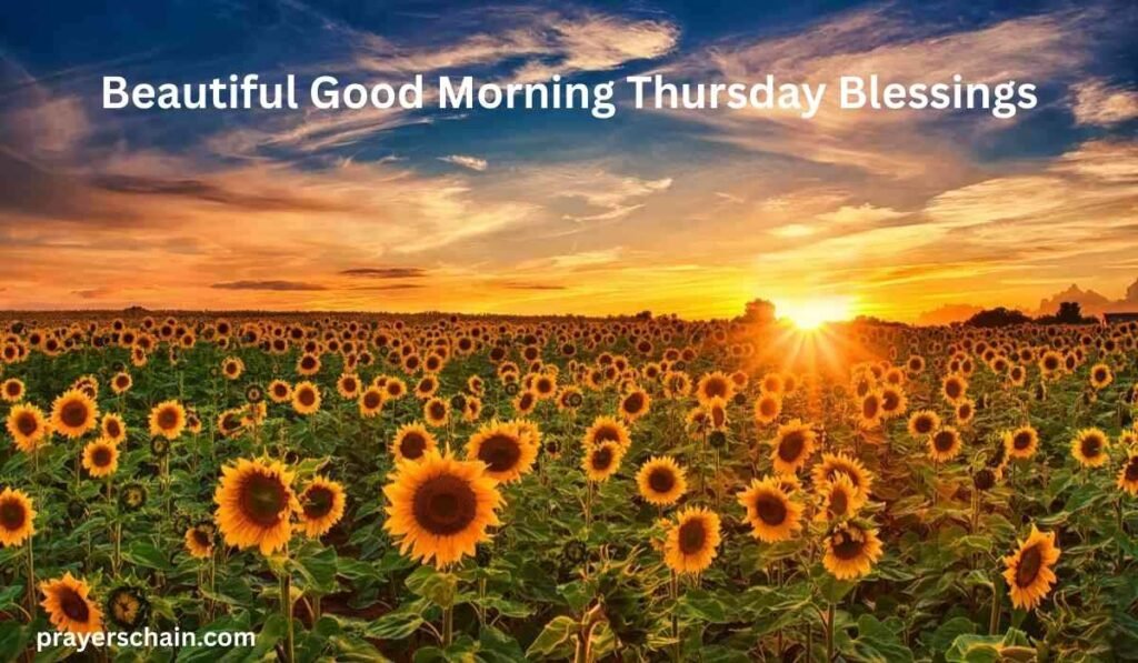 Beautiful Good Morning Thursday Blessings