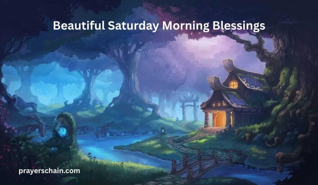 Beautiful Saturday Morning Blessings