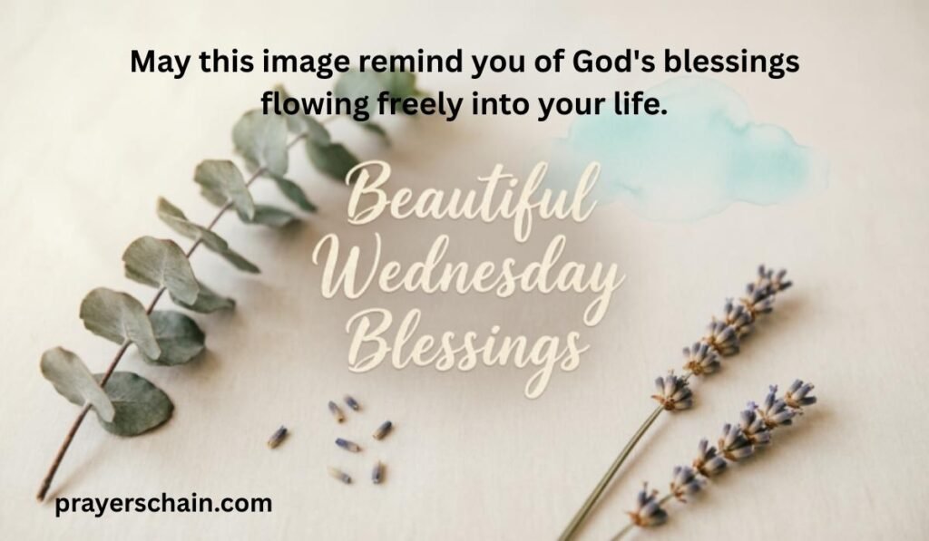 Beautiful Wednesday Blessings Images