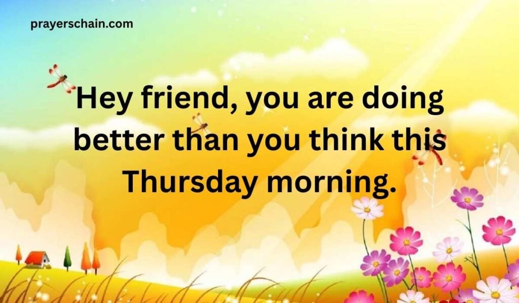 Encouraging Thursday Morning Texts for Friends