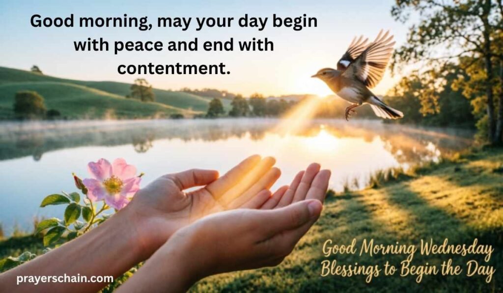 Good Morning Wednesday Blessings to Begin the Day