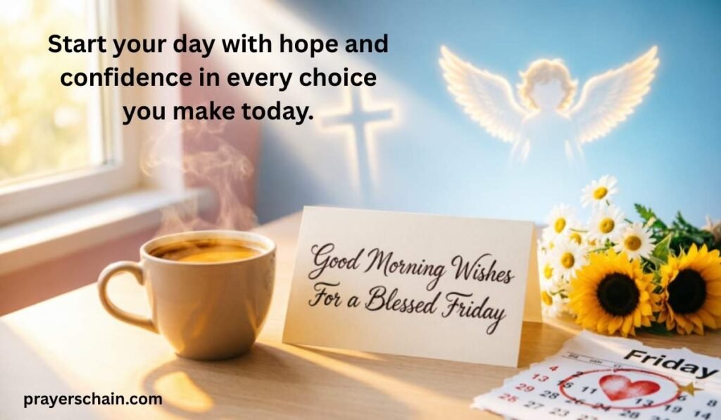 Good Morning Wishes For a Blessed Friday