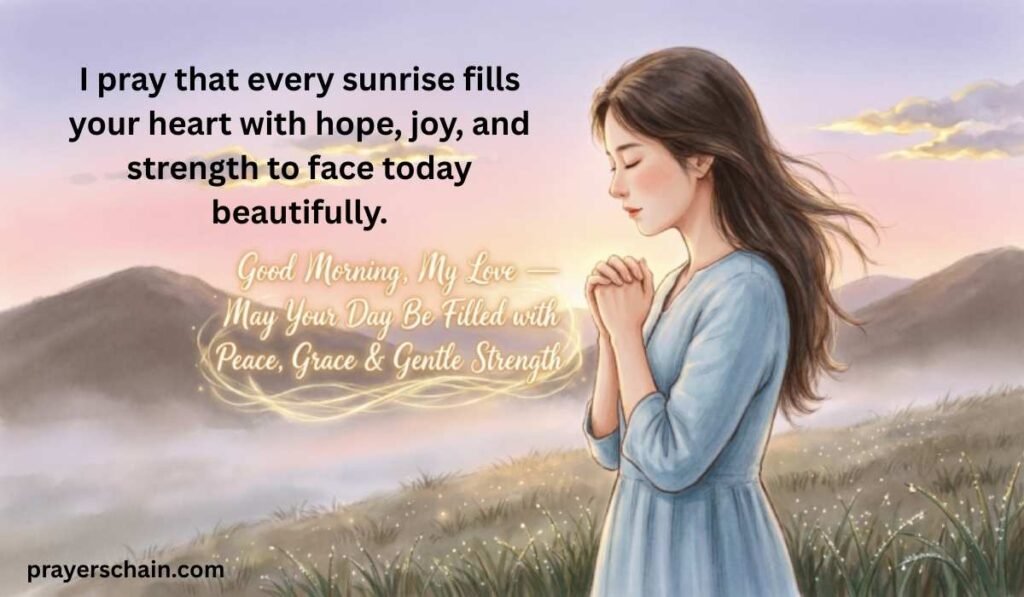 Long Distance Good Morning Prayer for Her