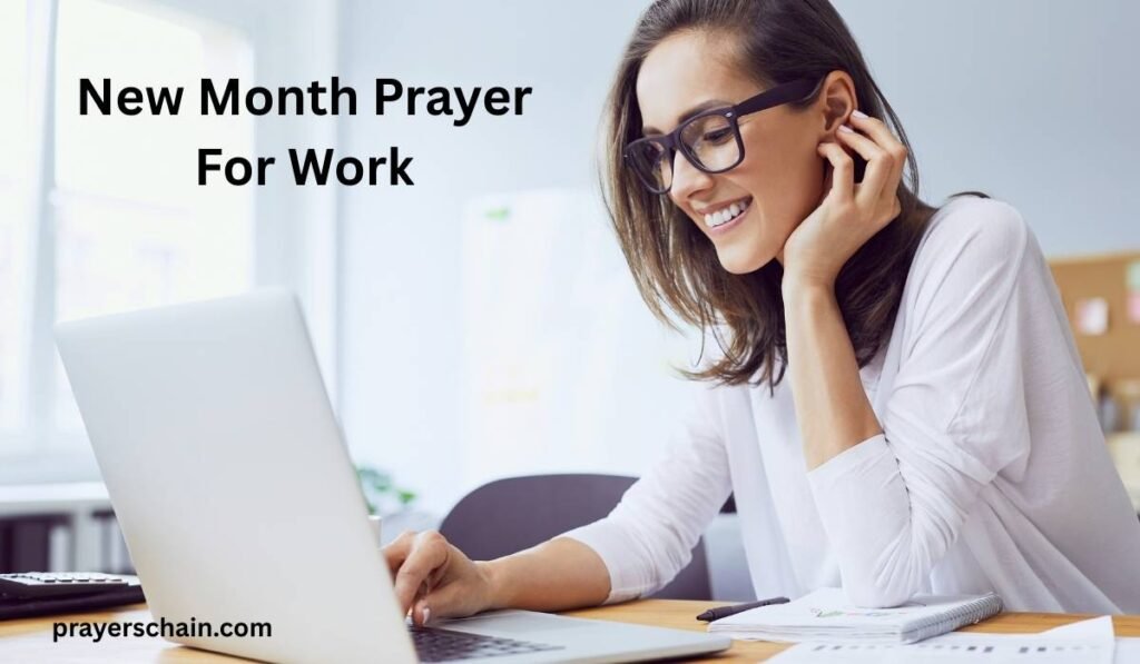 New Month Prayer For Work