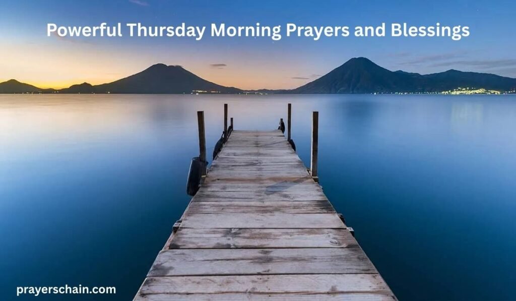 Powerful Thursday Morning Prayers and Blessings