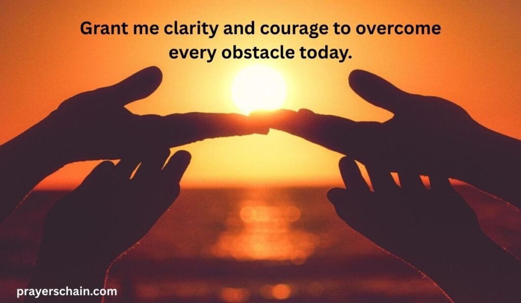 Prayer for Overcoming Obstacles