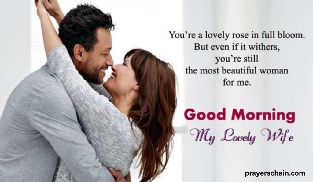 Romantic Good Morning Prayer for My Wife