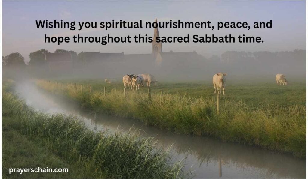 Spiritual Sabbath blessings