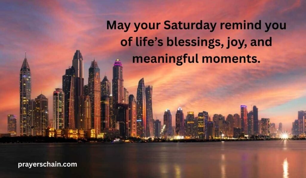 Thankful Saturday Blessings