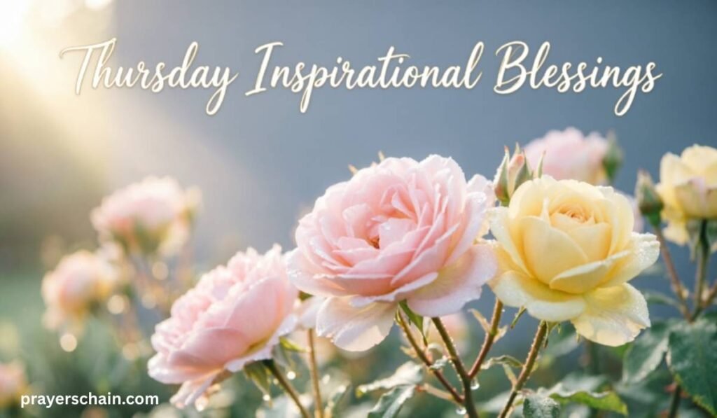 Thursday Inspirational Blessings