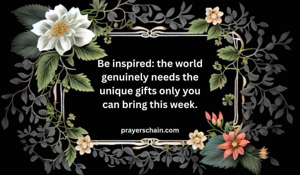 Inspirational Monday Blessings