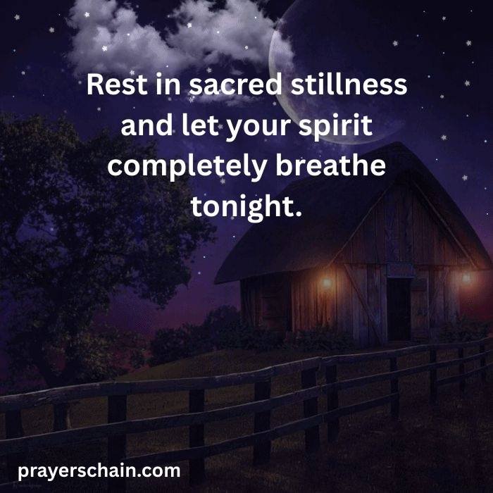 Spiritual Beautiful Good Night Blessings