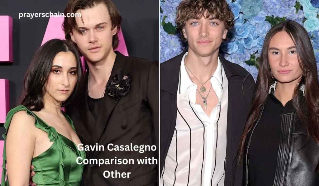 Gavin Casalegno Comparison with Other