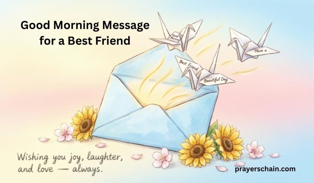 Good Morning Message for a Best Friend