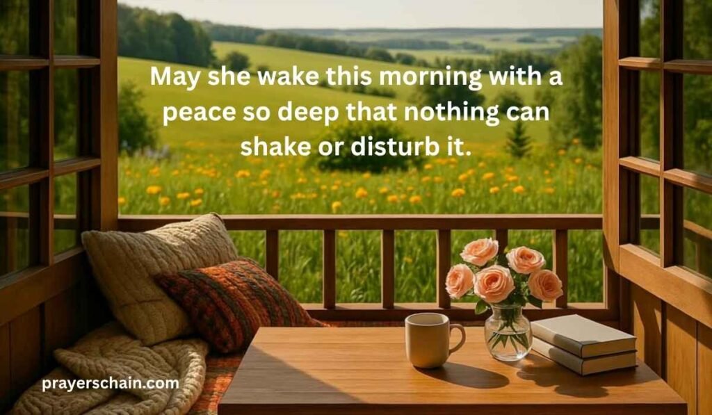 Good Morning Prayer for Her Peace