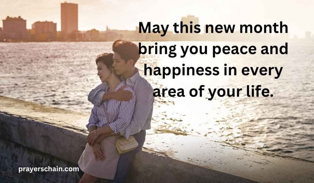 Happy New Month Prayers to My Boyfriend