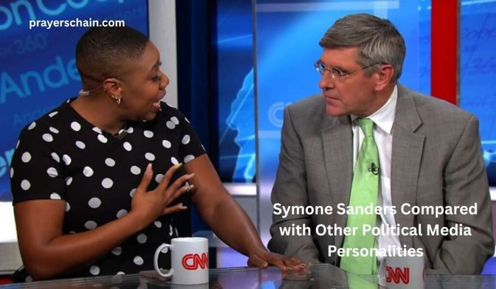 Symone Sanders Compared with Other Political Media Personalities