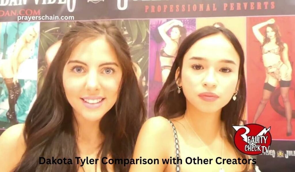 Dakota Tyler Comparison with Other Creators