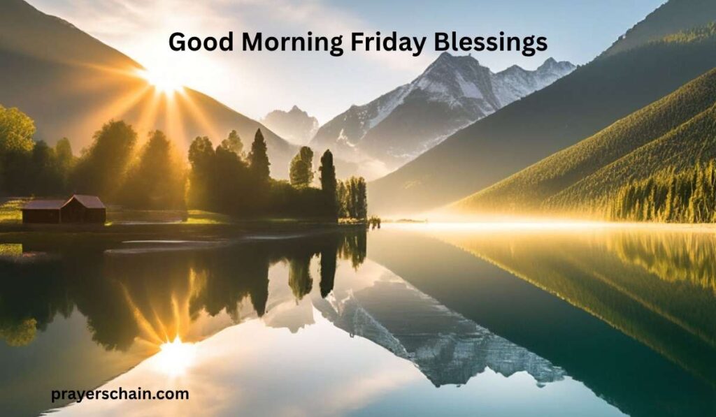 Good Morning Friday Blessings