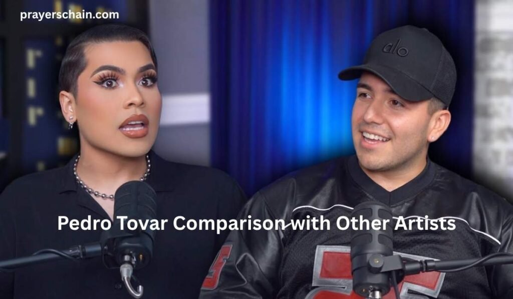 Pedro Tovar Comparison with Other Artists