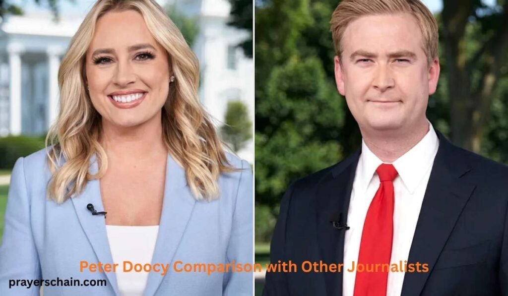 Peter Doocy Comparison with Other Journalists