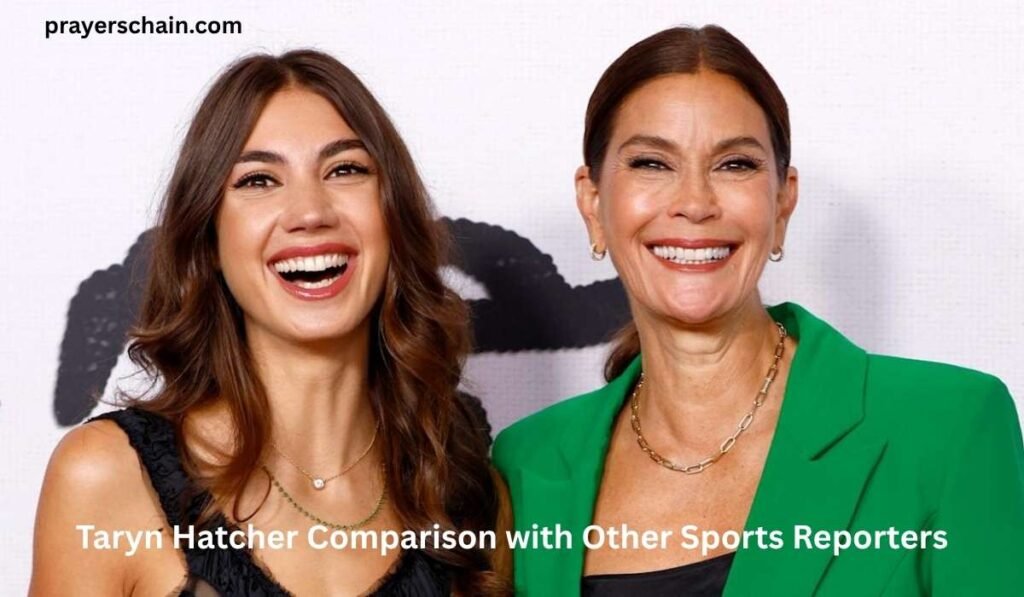 Taryn Hatcher Comparison with Other Sports Reporters