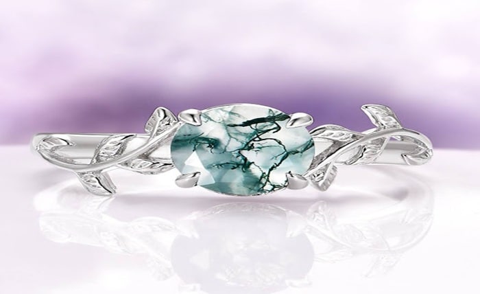 Leaf Engagement Rings