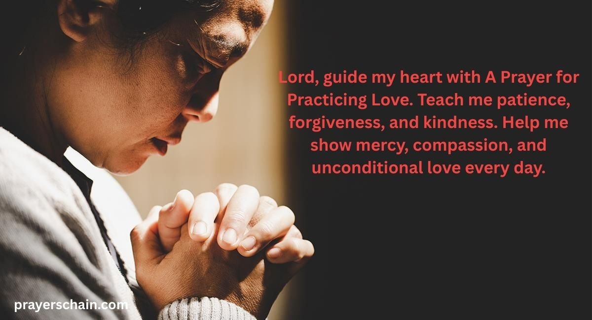 A Prayer for Practicing Love