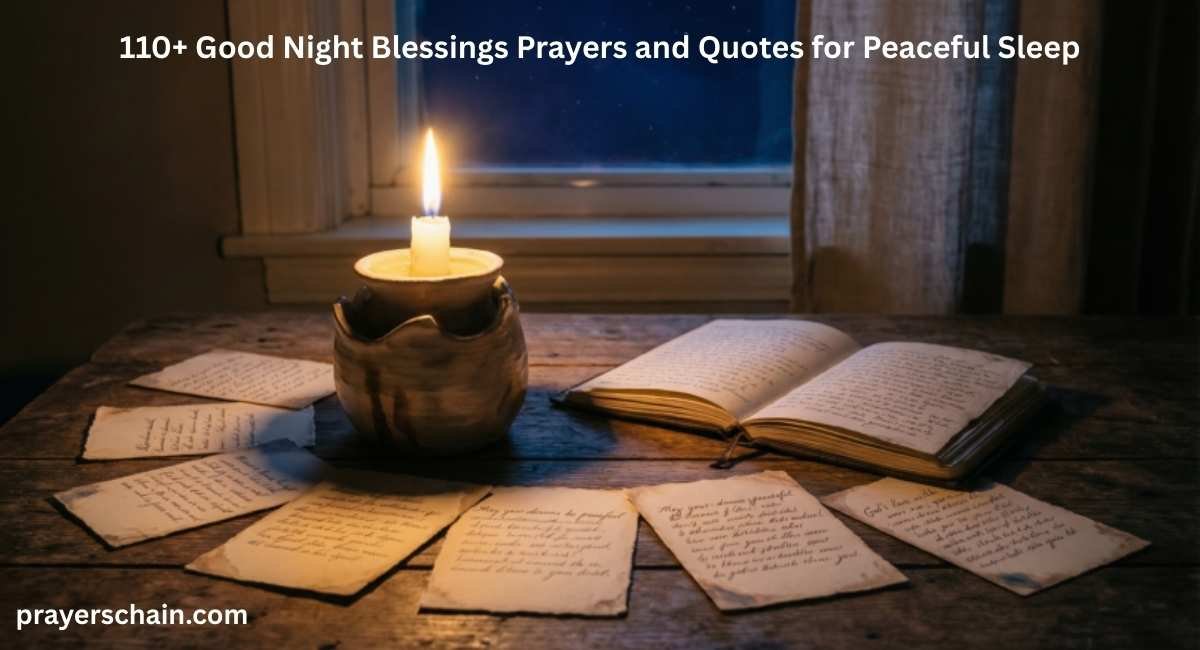 Good Night Blessings Prayers and Quotes