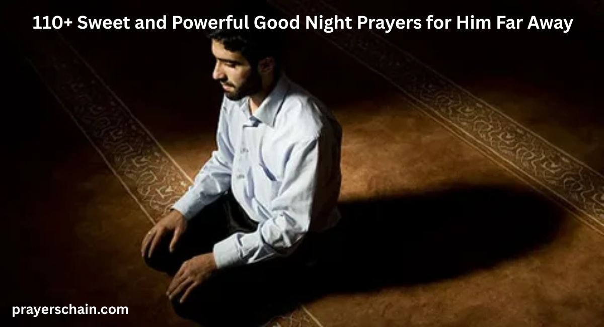 Good Night Prayers for Him