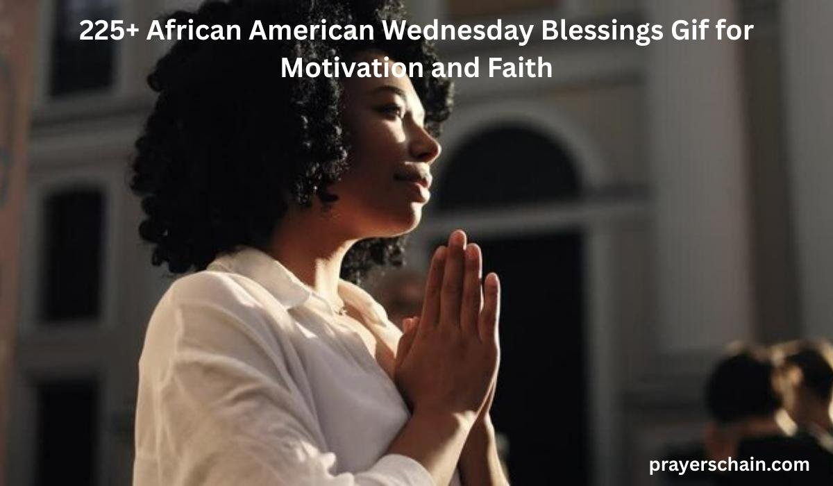 African American Wednesday Blessings Gif