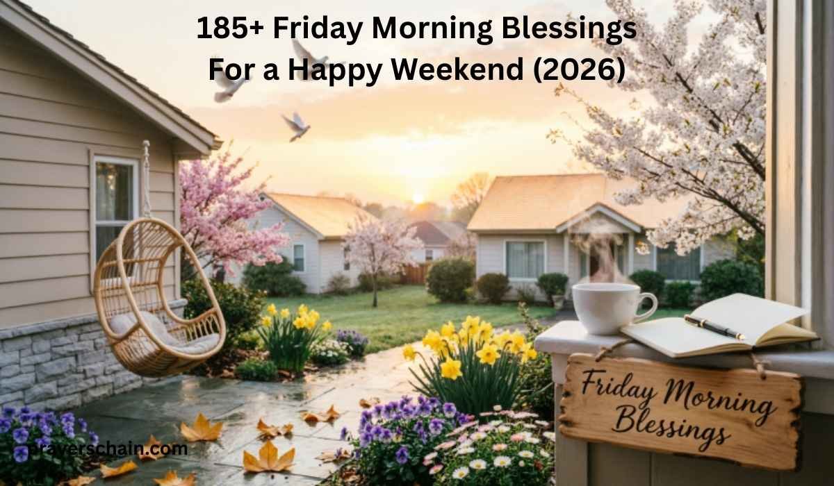 Friday Morning Blessings